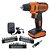 Parafusadeira Furadeira 12v Litio Ion 31 Peças Black&decker - Bivolt Ld12sc-br - Imagem 2