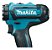 Parafusadeira/Furadeira Impacto Bat. 12V Bivolt Makita HP333DWYX3 - Imagem 5