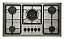 Fogão Cooktop 5Q Inox Tripla Chama Fischer 23678-54121 - Imagem 1