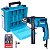 Furadeira de impacto 1/2" 760W + Maleta+ Brocas HP1640X1 220V - Imagem 1