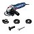 Esmerilhadeira GWS 700 Bosch 710W 220V Azul - Imagem 2