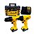 Furadeira + Parafusadeira 12v Bateria Dewalt DCK201C2 Maleta - Imagem 1