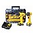 Furadeira + Parafusadeira 12v Bateria Dewalt DCK201C2 Maleta - Imagem 2