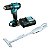 Kit Parafusadeira + Aspirador 12.0V Li 1 Bat HP333+CL106 220V Makita - Imagem 1