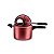Panela De Pressão com Visor 4,5L Antiaderente Cereja MTA - Imagem 2