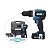 Parafusadeira/Fur. Impacto 18V + Maleta Wesco WS2319K2 - Imagem 1