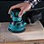 Lixadeira Rotorbitral 125mm 5" 240W Makita M9204B - Imagem 3