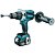 Parafusadeira/Furadeira 18V 3Ah + Bateria Makita DHP481RFE - Imagem 2
