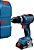 Parafusadeira/Furadeira de Impacto Bosch Professional GSB 18V-65 18V + Maleta - Imagem 1