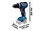 Parafusadeira/Furadeira de Impacto Bosch Professional GSB 18V-65 18V + Maleta - Imagem 3