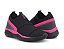 Tênis Infantil Novopé 80002150_3 Preto Pink Fluor Preto - Imagem 1