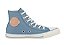 Tênis All Star Botinha CT18720001 Chuck Taylor All Star Azul Oxidado/Bege Vaqueta/Amendoa - Imagem 1