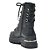 Bota Via Marte Ref. 23-502-01 Coturno Cor: Preto - Imagem 7