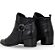 Bota Bottero Ref. 349301 Cano Curto em couro Burnish Cor: Preto - Imagem 3