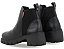 Bota Bottero Cano Curto Ref. 347203 Cabedal em Couro Burnish Cor: Preto/Onix - Imagem 3