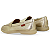 Sapato Bottero em Couro Ref. 360801 Metalizado Roma Dourado - Imagem 4