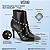 Bota Vizzano Cano Curto Ref. 3049.247 Cor: Preto - Imagem 5