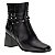 Bota Bottero Ref. 361802 Cano Baixo Couro Np Ravena Cor: Preto - Imagem 1