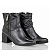 Bota Bottero Ref. 346907 Cano Baixo em coruro burnish Cor: Preto - Imagem 4