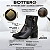 Bota Bottero Ref. 346907 Cano Baixo em coruro burnish Cor: Preto - Imagem 2