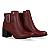 Bota Bottero Ref. 346909 cano Baixo em Couro Burnish SB Venza Cor: Bordo - Imagem 2
