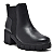 Bota Via Marte Cano Curto ref. 001-001-01 Cor: Preto - Imagem 1