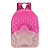 Mochila Molekinha Ref. 20046.1 Cristal Prata Pink - Imagem 1