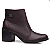 Bota Pegada Feminina Ref. 280306-03 em Couro Burnished Malbec - Imagem 1