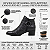 Bota Bottero Cano Curto Ref.349305 em Couro Burnish Cor: Preto - Imagem 5