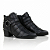Bota Bottero Cano Curto Ref.349305 em Couro Burnish Cor: Preto - Imagem 3