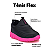Tênis infantil Novopé Ref. 10001263_33 Preto/Pink - Imagem 4
