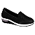 Tênis Modare Ref. 7320.201 Cab. Tecido Lena Verniz Premium Cor: Preto - Imagem 1