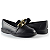 Sapato Mocassim Moleca Ref. 5666.110 NP Turin Cor: Preto - Imagem 2
