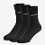 Kit com 3 pares de meias Ferracini Sport Cor: Preto - Imagem 1