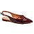 Sapatilha Vizzano Slingback Ref. 1206.296 Cabedal Verniz Premium Cor: Vinho - Imagem 1