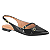 Sapatilha Slingback Vizzano Ref. 1206.296 Cabedal Verniz Premium Cor: Preto - Imagem 1