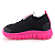 Tênis Novopé Ref. 99001125_2627 Cor: Preto / Pink Fluor - Imagem 4