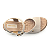 Sandália Pegada Anabela Ref. 233902-07 Burnished Cor: Linho - Imagem 6