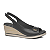 Sandália Pegada Anabela Ref. 233909-03 Cor: Preto - Imagem 1