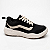 Tênis Casual Ortotenis Ref. 340 Jogger Cor: Preto / Branco - Imagem 1