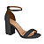 Sandália VIzzano Ref. 6409.202 Snake Pelica Cor: Preto - Imagem 1