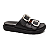 Chinelo Vizzano Papete Feminina Fivela Com Pedras 6510.106 Preto - Imagem 1