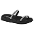 Chinelo Papete Moleca Ref. 5469.118 Cristal Preto - Imagem 1