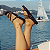 Chinelo Quiz Ref. 61-1993-28 Mini Manta Leopardo / Preto - Imagem 4