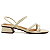 Sandália Vizzano Ref. 6454.108 Cabedal Napa Pelica Preto Salto Bloco Cor: Cinza - Imagem 2