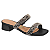 Tamanco Vizzano Ref. 6454.122 Tira Pronta Veneza Cor: Black Cristal Cristal - Imagem 1