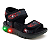 Sandália Papete Infantil Novopé Ref. 85001511 Led Spider 2024 Fume/Verm - Imagem 1