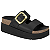 Tamanco Moleca Birk Papete Ref.  5513.103 Napa Turin Cor: Preto - Imagem 1