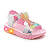 Sandália Novopé Menina Ref. 85001525 C Led Sereia / Rosa BB - Imagem 1