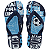 Chinelo Havaianas Kids Athletic Cor: Branco / Azul Naval - Imagem 1